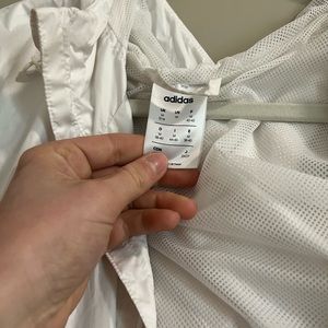 Adidas wind breaker white